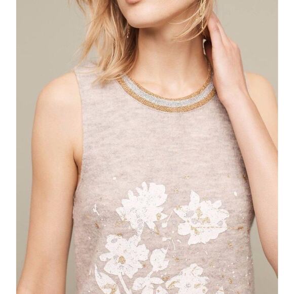 nwt ANTHROPOLOGIE KNITTED & KNOTTED sz PL AFTERLIGHT wool drop waist dress - Picture 4 of 4